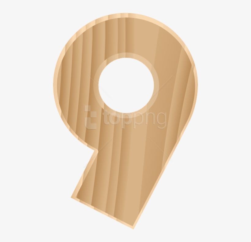 Free Png Wooden Number Nine Transparent Png Images - Plywood, transparent png download