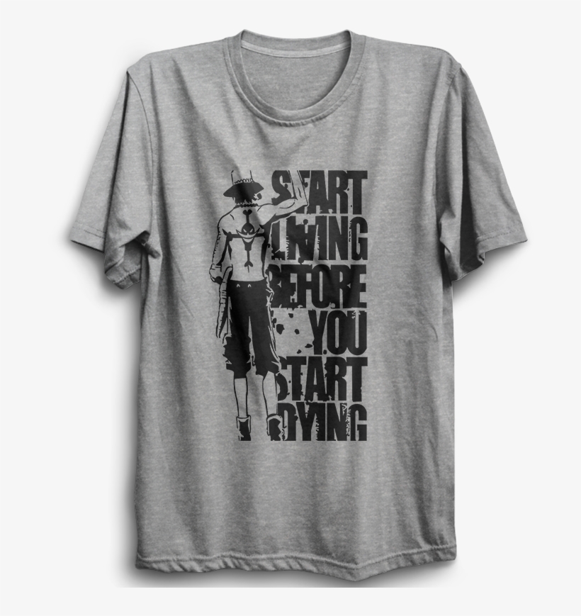 Monkey D Luffy Bro Half Sleeve Grey - Indian Air Force T Shirts, transparent png download