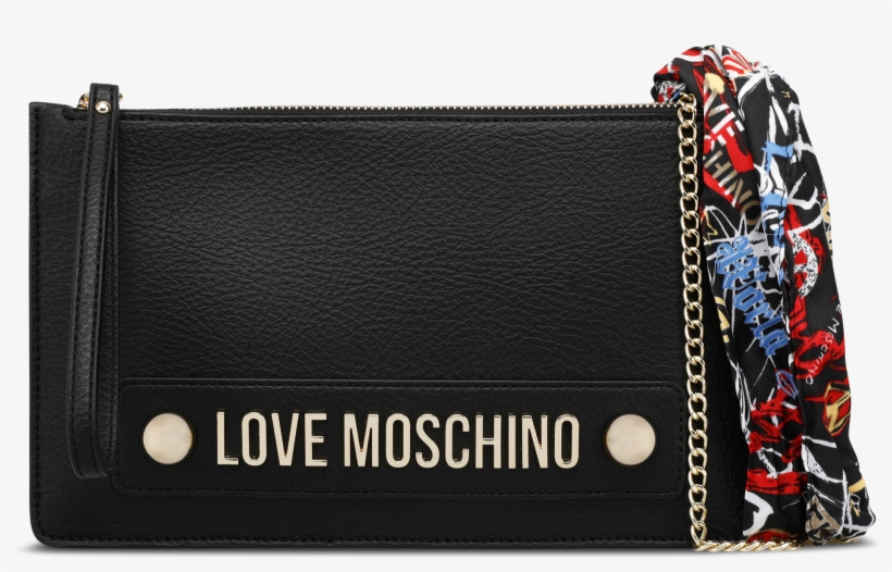 Faux Leather Clutch With Lettering Logo And Graffiti - Wallet, transparent png download