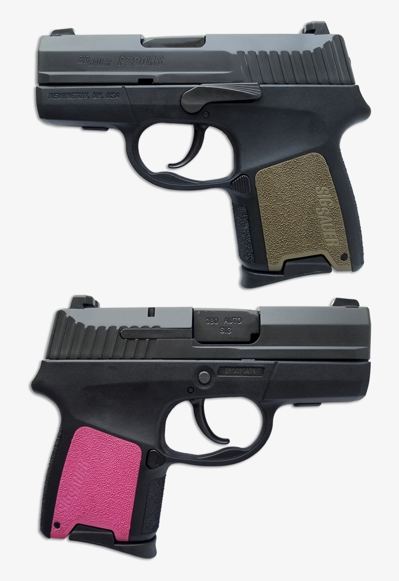 Sig Sauer P290rs 380acp 3 Grip Set Handgun New - Trigger, transparent png download