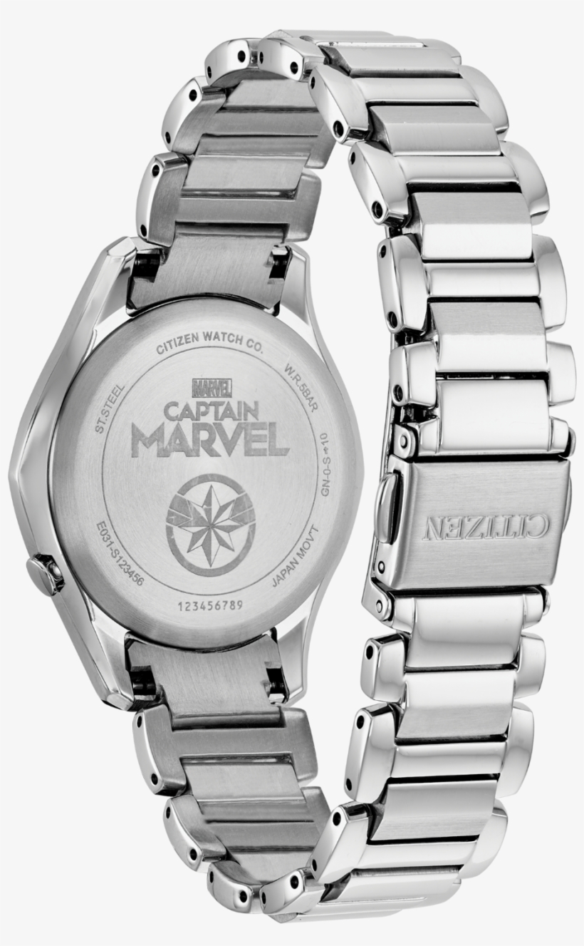 Captain Marvel - Analog Watch, transparent png download