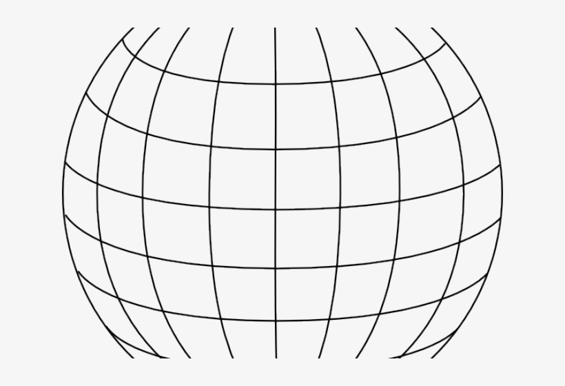 Wire Globe Cliparts - Globe Line Art Png, transparent png download