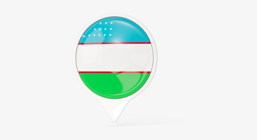 Uzbekistan Flag Png Circle, transparent png download