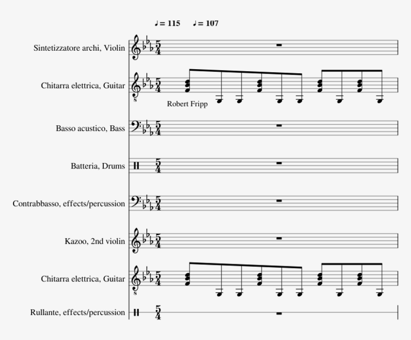 King Crimson Larks Tongues In Aspic Part Ii - Larks Tongue In Aspic Part 2 Violin, transparent png download