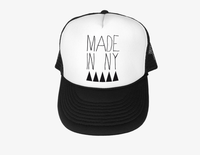 Made In Ny // Black Trucker Hat - Hat, transparent png download