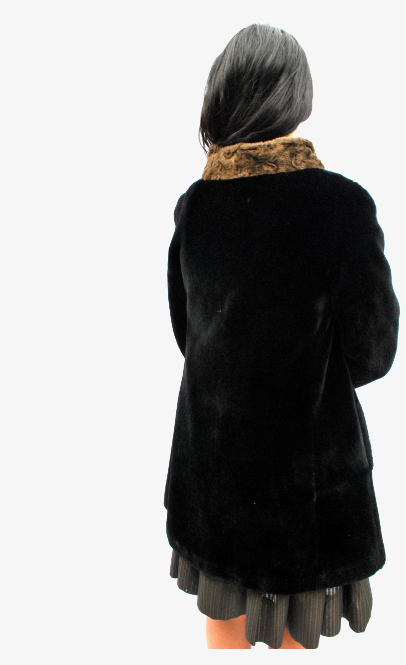 Home / Clothing / Vintage Brown Fur Coat - Fur Clothing, transparent png download