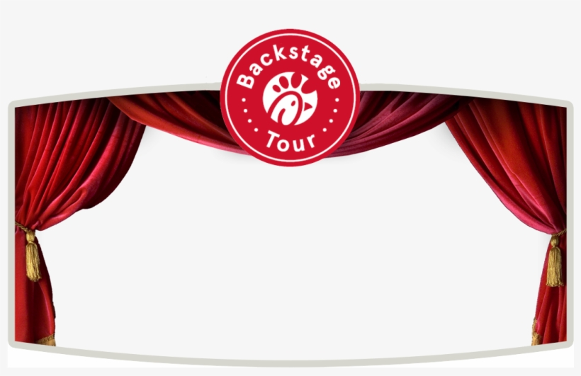 Good Backstage Tours Inspiration - Theater Curtain, transparent png download