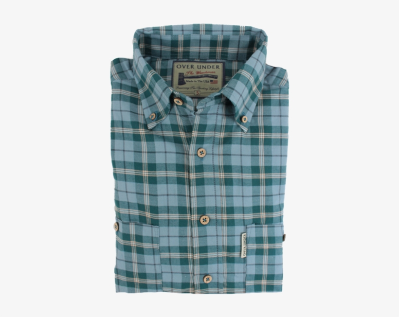 The Woodsman Flannel Shirt Adirondack - Plaid, transparent png download