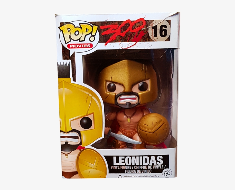 Leonidas Pop Vinyl Figure - Pop Vinyl, transparent png download