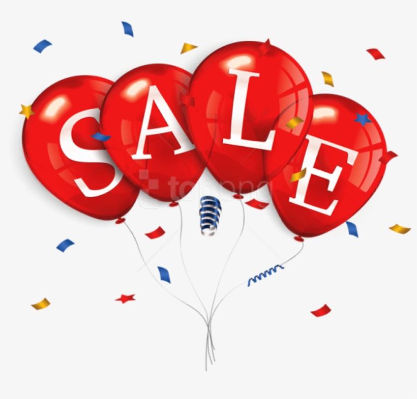 Free Png Sale Balloons Png Images Transparent - Transparent Background Sale Balloons Png, transparent png download