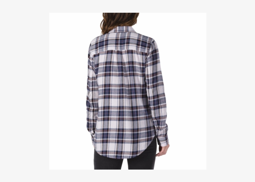 Vans Meridian Iii Flannel Lavender Fog - Plaid, transparent png download