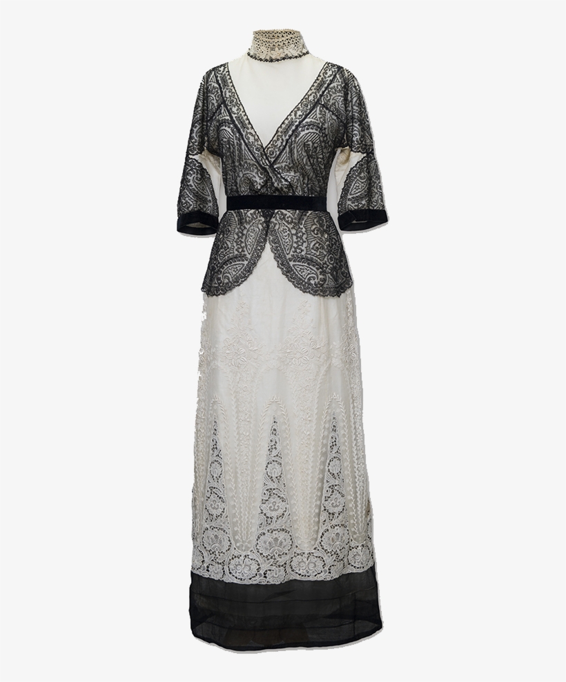 Lace In The Edwardian Era - Cocktail Dress, transparent png download