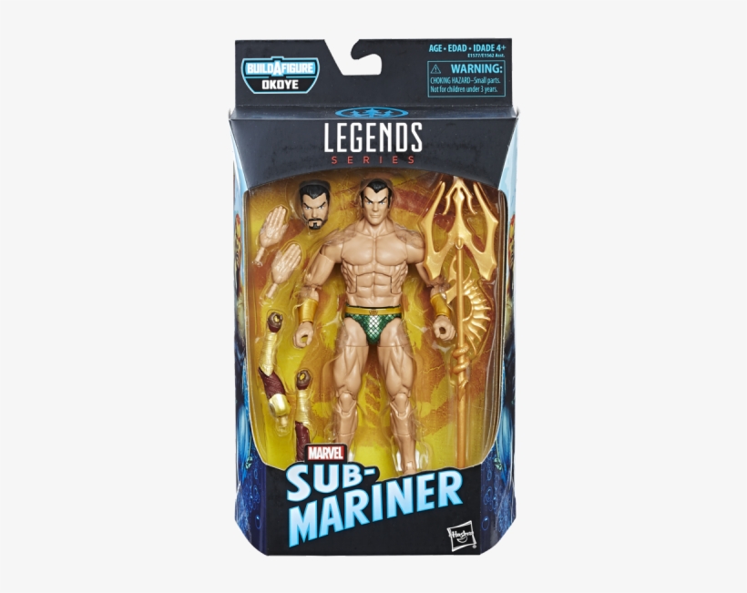 Blp Legends 6 Inch Sub Mariner Pkg - Sub Mariner Marvel Legends, transparent png download