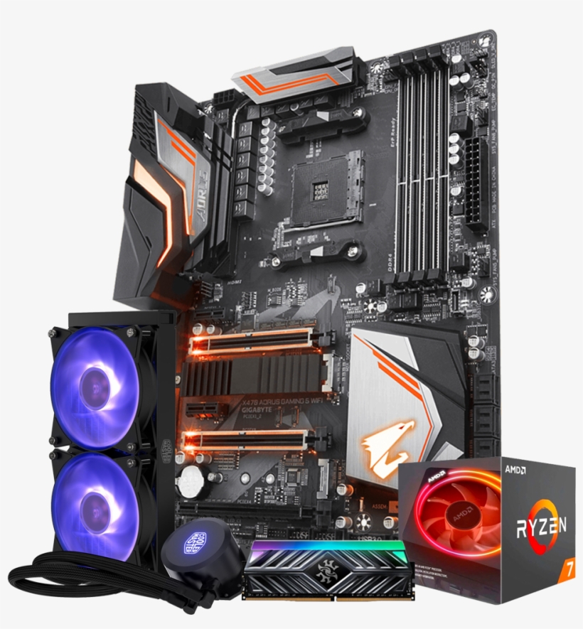 Pc Specification - Ga X470 Aorus Gaming 5 Wifi, transparent png download