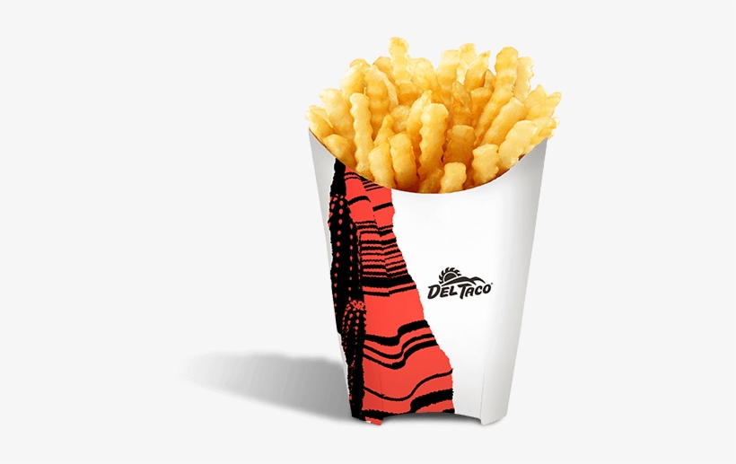 Food Burgers And Kids - Del Taco Fries, transparent png download