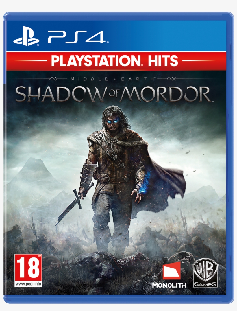 Middle Earth Shadow Of Mordor Ps4 Hits, transparent png download