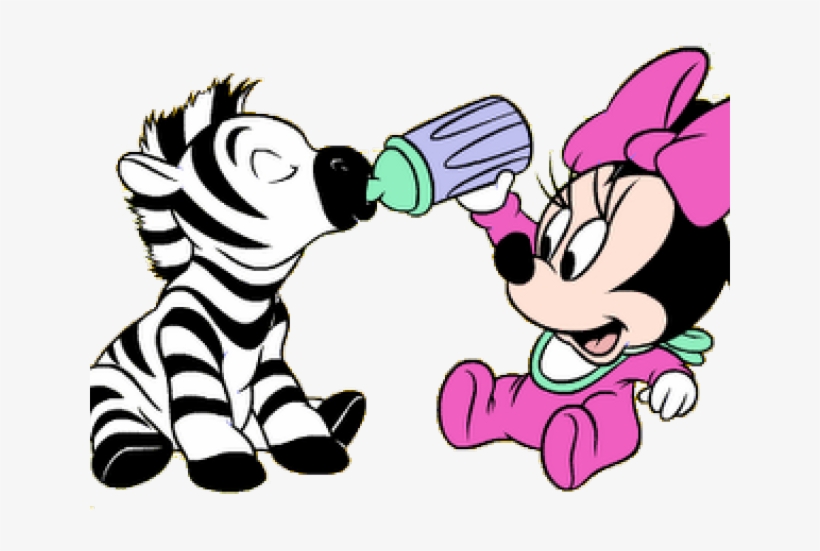 Mickey Mouse With Zebra, transparent png download