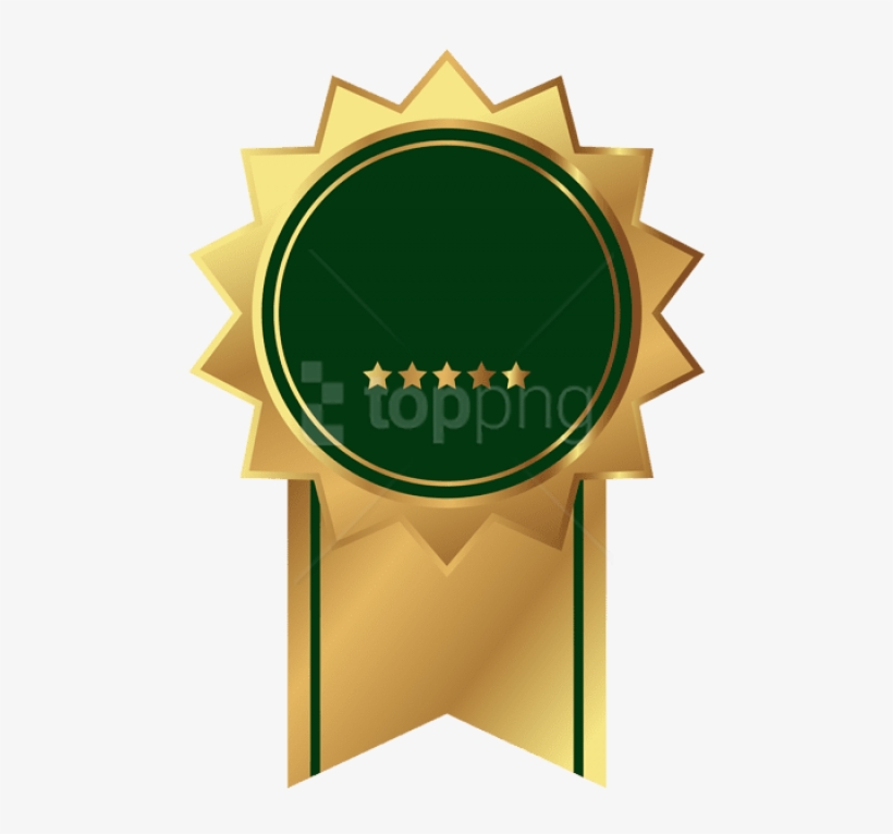 Free Png Download Seal Badge Green Transparent Clipart - Illustration, transparent png download