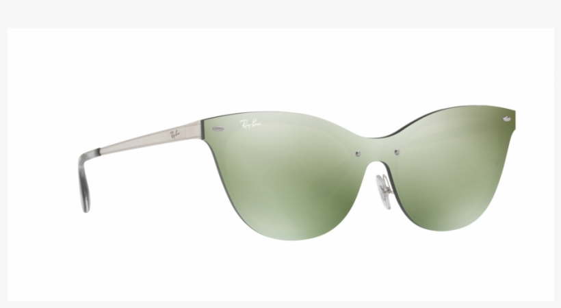 Ray-ban Blaze Cat Eye Rb3580n 042/30 43 Zonnebrillen - Plastic, transparent png download