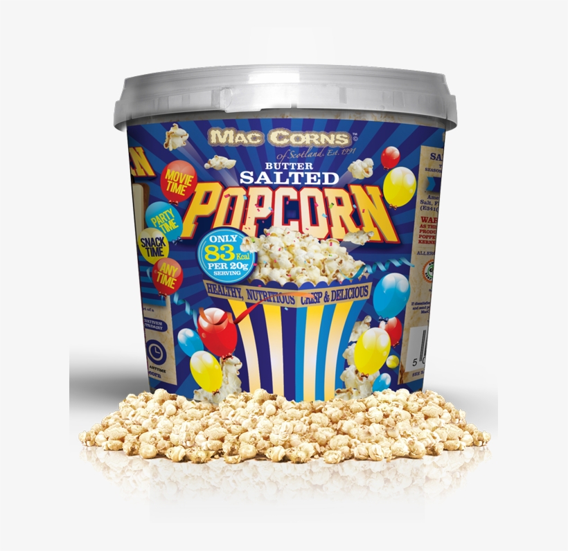 Maccorns Popcorn - Popcorn, transparent png download