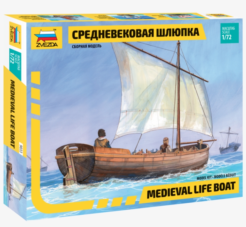 72 Medieval Life Boat - Boat Medieval, transparent png download