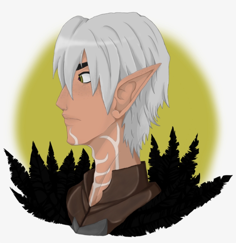 Dragon Age - Fenris - Illustration, transparent png download