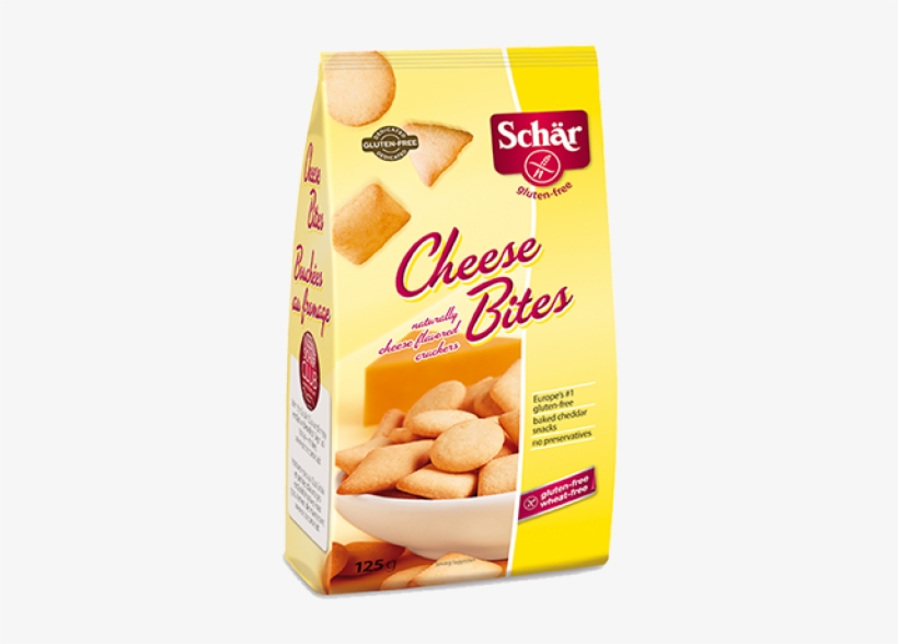 Schar Cheese Bites 125g, transparent png download