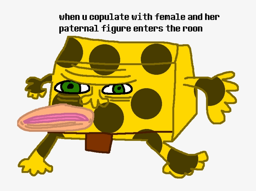 Spong Man Make The Funnies - Cartoon, transparent png download