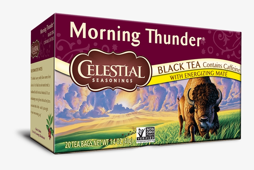Jerry Likes Morning Thunder - Celestial Seasonings Black Tea Morning Thunder, transparent png download