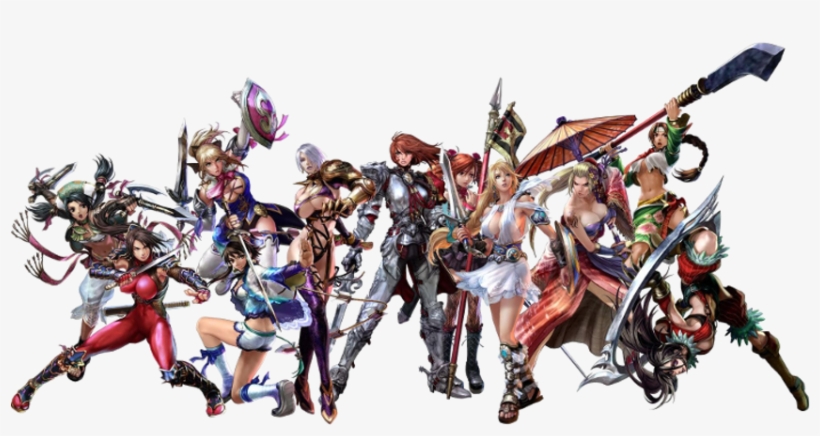 Scpiefinalp - Soul Calibur Girls, transparent png download