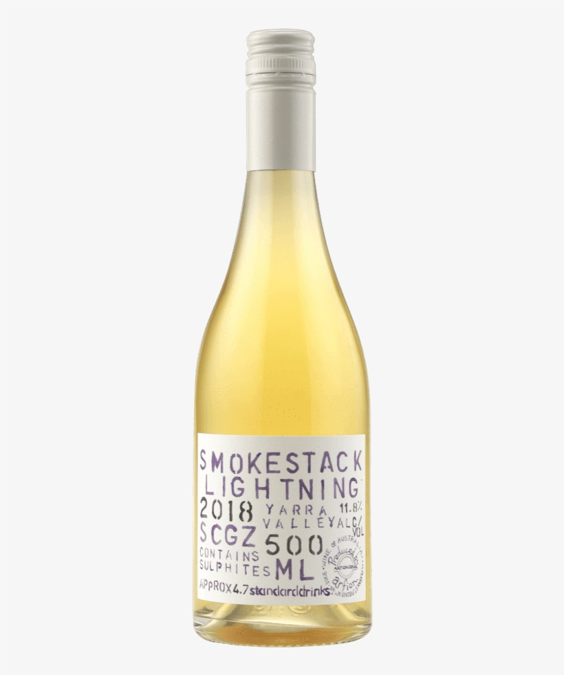 2018 Smokestack Lightning Gewürztraminer 500ml - Glass Bottle, transparent png download