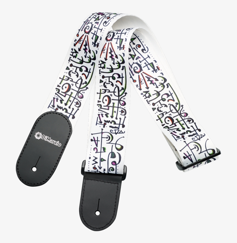 Steve Vai Print Art Strap White - Dimarzio Steve Vai, transparent png download
