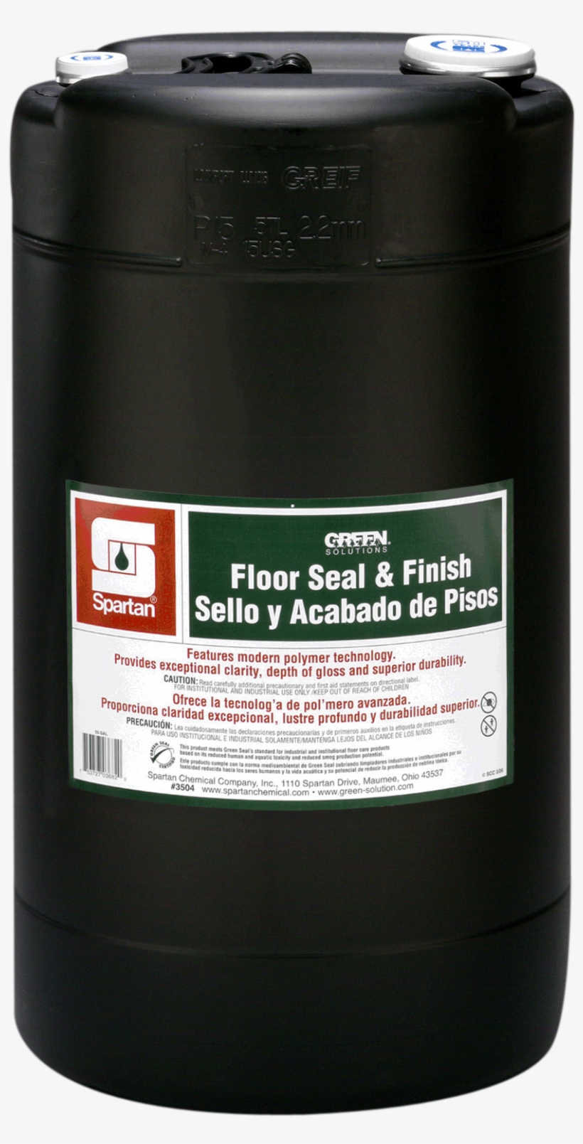350415 Green Solutions Floor Seal And Finish - Cylinder, transparent png download