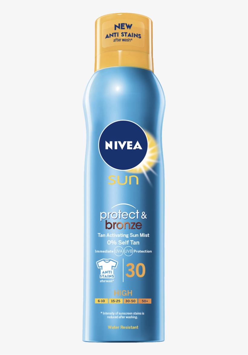 Nivea Sun Protect & Bronze, transparent png download