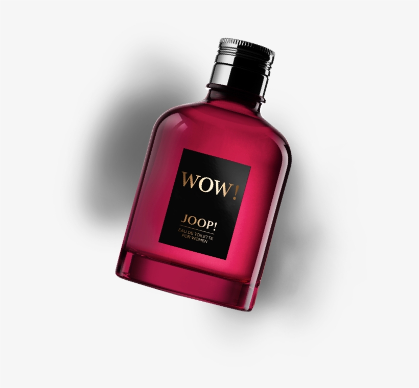 Fragrance Bottle Wow Woman Red Rose - Perfume, transparent png download