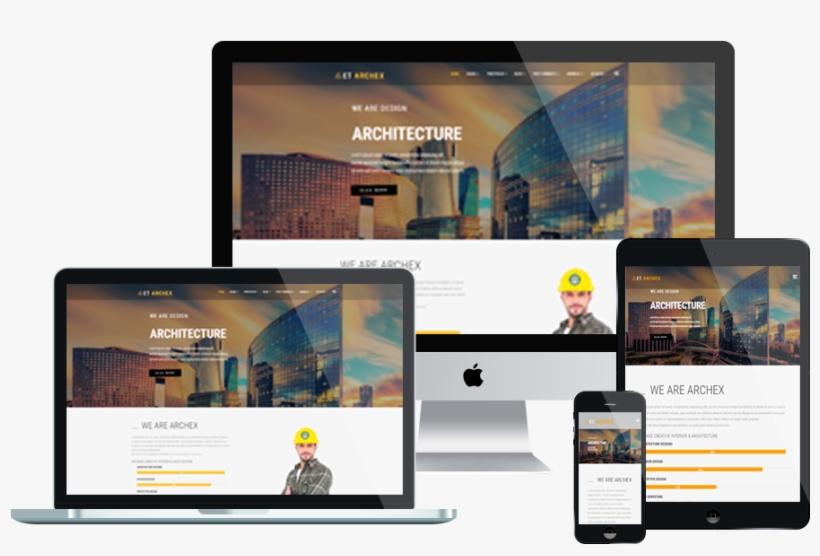 Et Archex Free Responsive Joomla Template - Free Joomla Architecture Templates, transparent png download