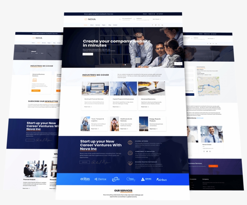 Business Template - Online Advertising, transparent png download