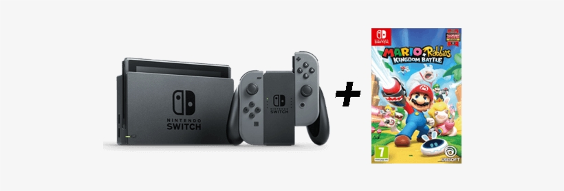 Nintendo Switch Mario Rabbids Bundle - Nintendo Switch Harvey Norman, transparent png download