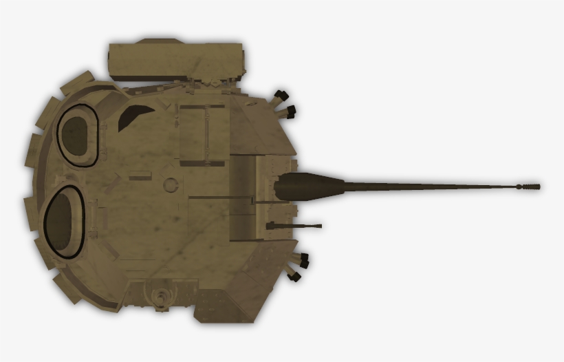 Steel Rat - Turret Top Down Png, transparent png download