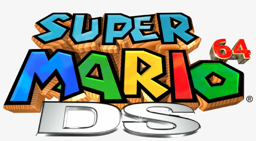 View Original Image - Super Mario 64 Ds Title, transparent png download