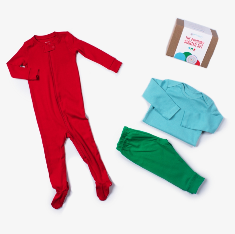 Child Wearing The Clearance Starter Set In Baby Size - Carmine, transparent png download