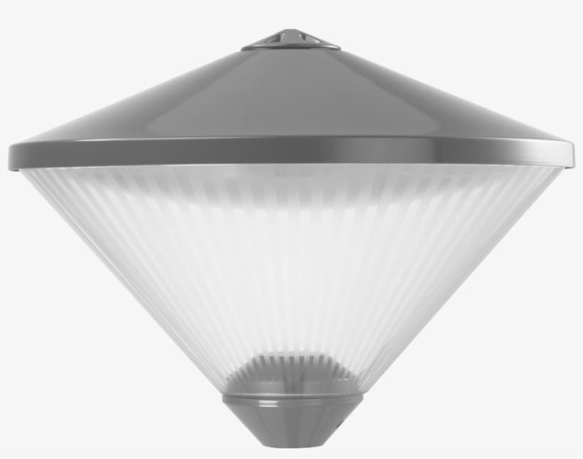 Pole-top Luminaire Ampulla With High Placed Flat Cone - Lampshade, transparent png download