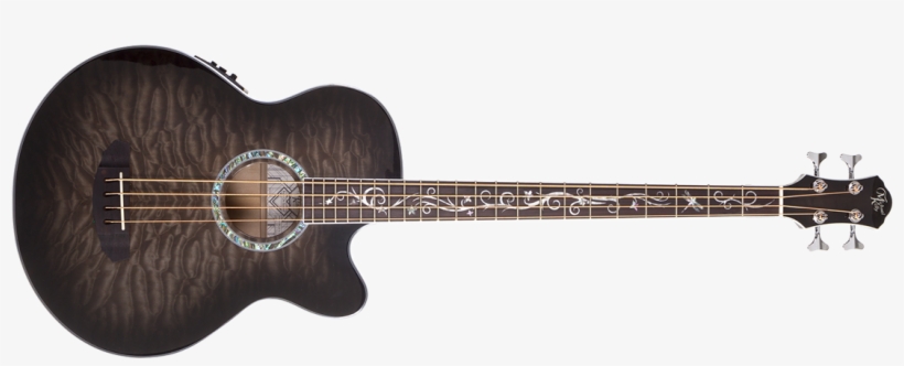 New Guitars For Namm - Michael Kelly Dragonfly Fretless, transparent png download