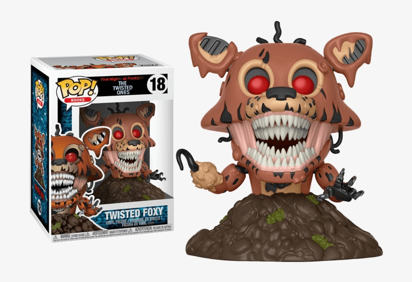 Twisted Foxy - Fnaf Twisted Ones Funko Pop, transparent png download
