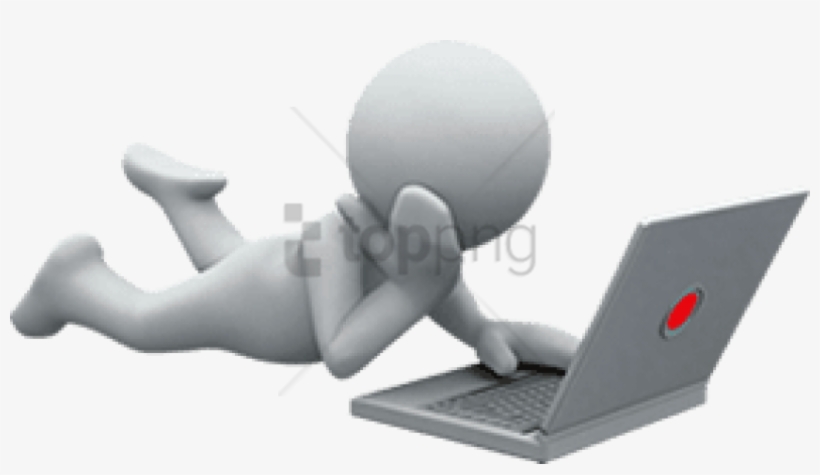 Free Png Download Boneco Computador Png Images Background - Boneco Computador Png, transparent png download