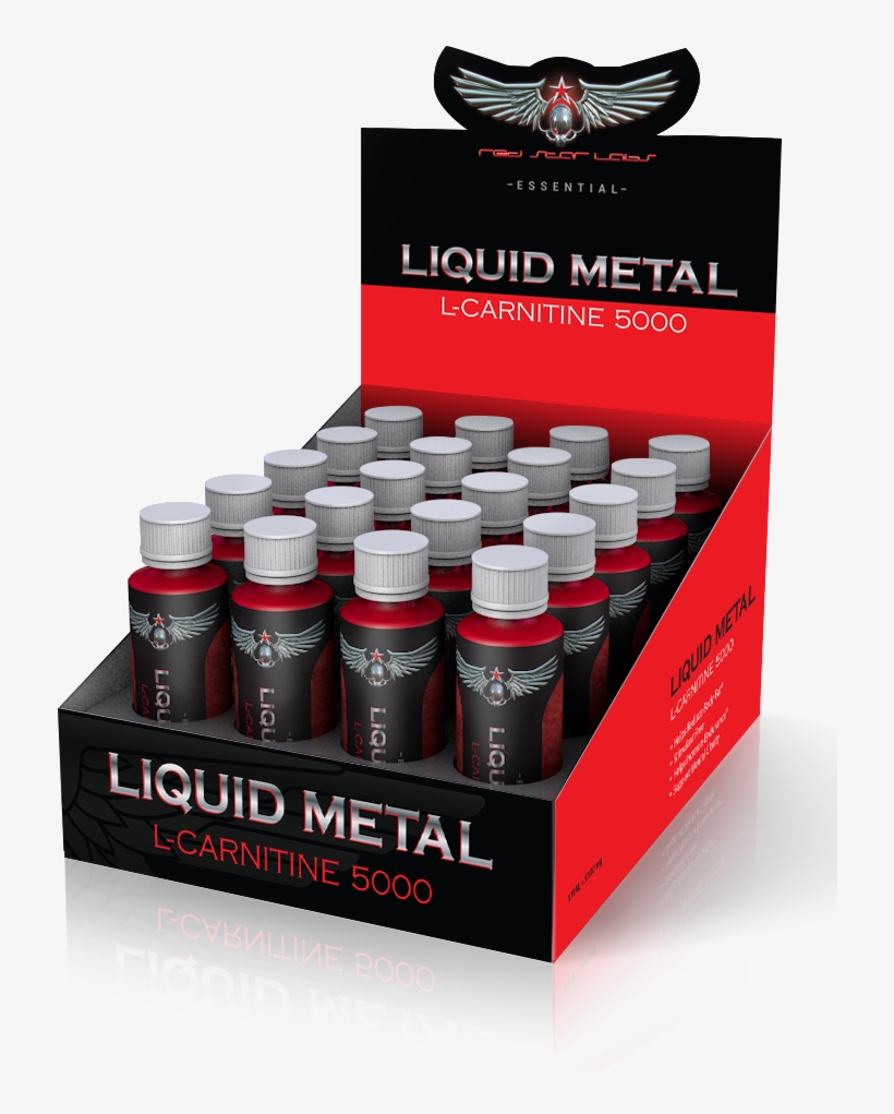 L Carnitine Liquid Metal 5000, transparent png download