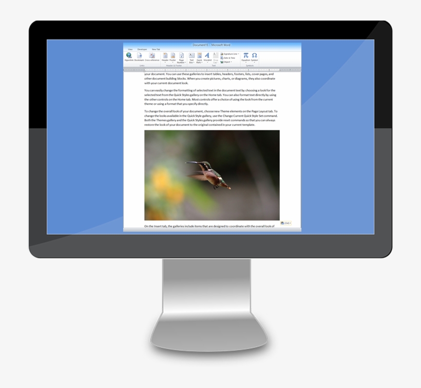 Monitores Con Microsoft Word, transparent png download