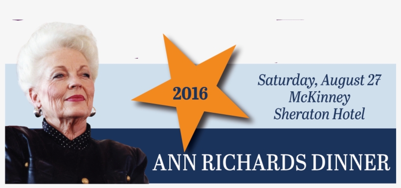 Collin County Democratic Party Ann Richards Dinner - Graphic Design, transparent png download