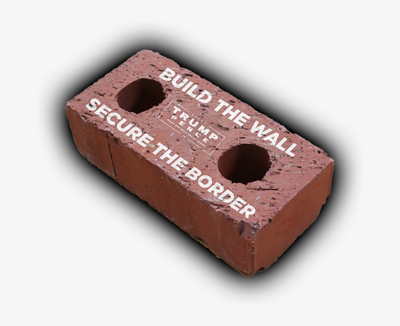 Build The Wall, Secure The Border - Chocolate, transparent png download