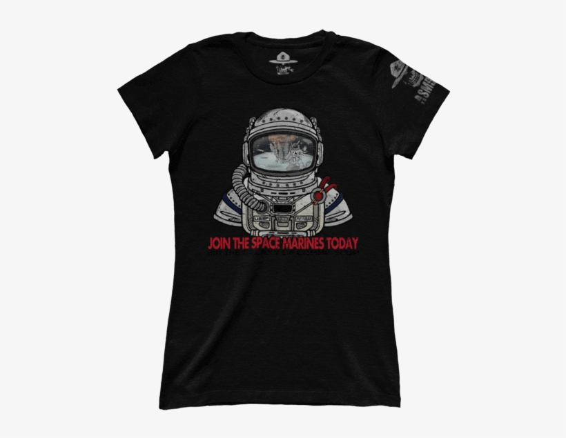 Join The Space Marines - Just Grab It Shirt, transparent png download